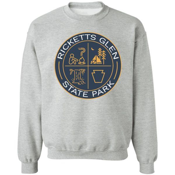 ricketts glen heraldic logo sweatshirt