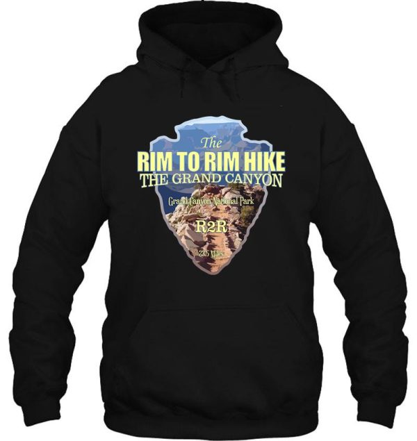 rim to rim trail (arrowhead) hoodie