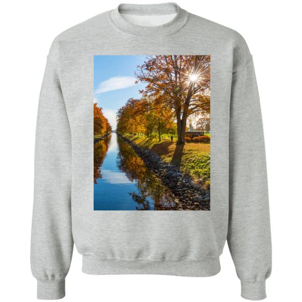 river and landscape scenery - wildernessscenery sweatshirt