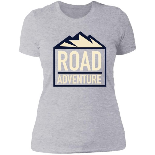 road adventure lady t-shirt