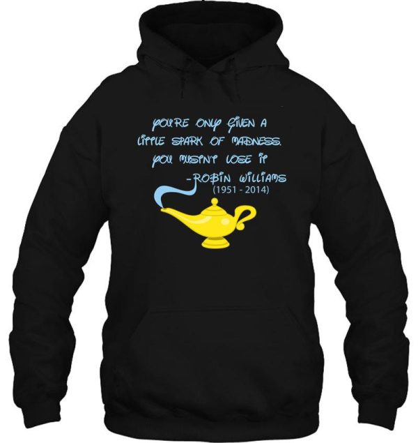 robin williams quote hoodie