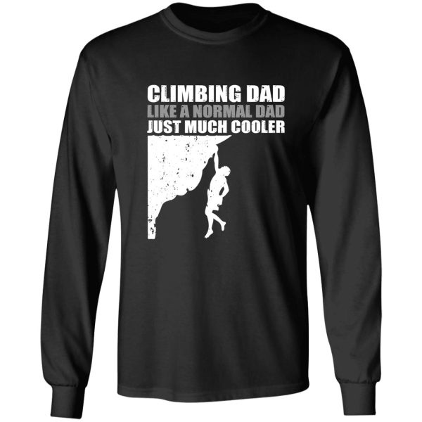 rock climbing dad definition v4 long sleeve