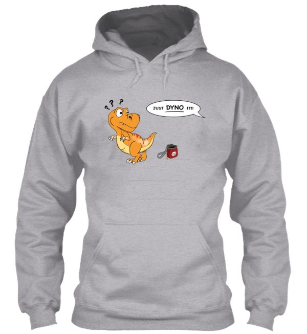 rock climbing dino dyno hoodie