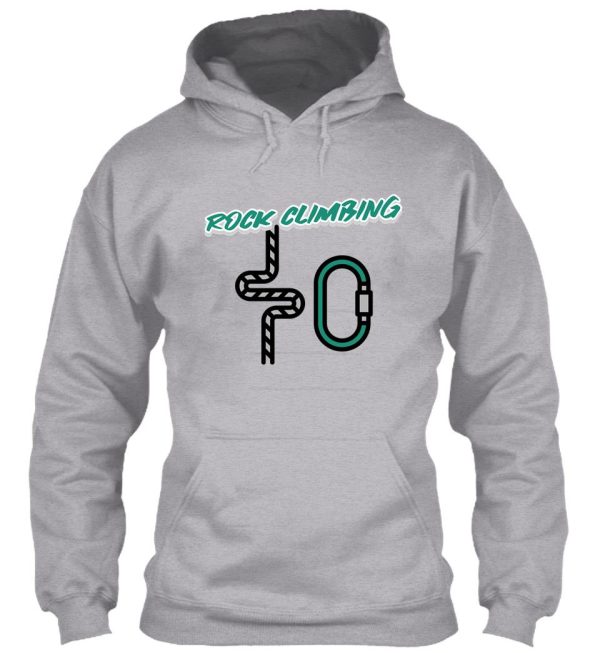 rock climbing hoodie