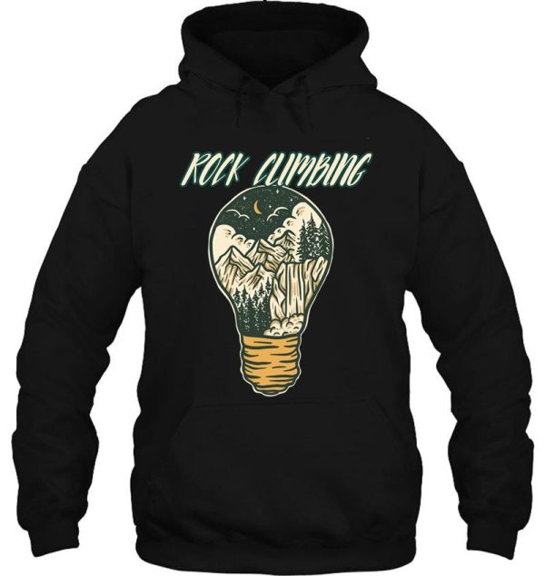 rock climbing hoodie