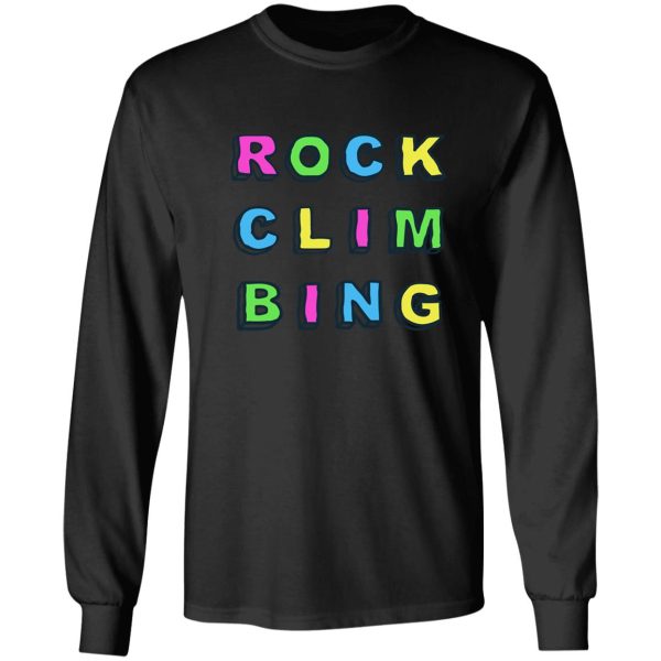 rock climbing long sleeve