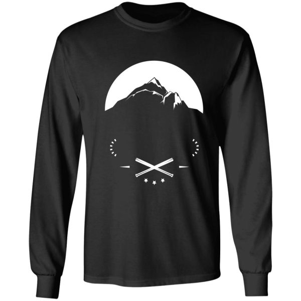 rock climbing print - climbers long sleeve