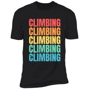 rock climbing shirt