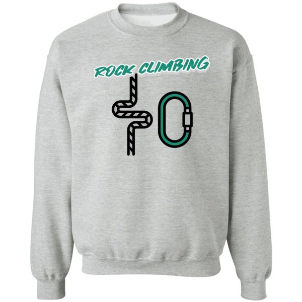 rock climbing sweatshirt