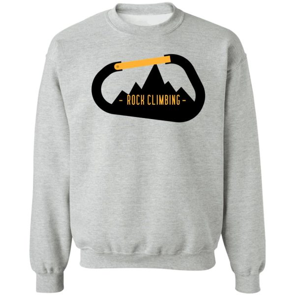 rock climbing sweatshirt