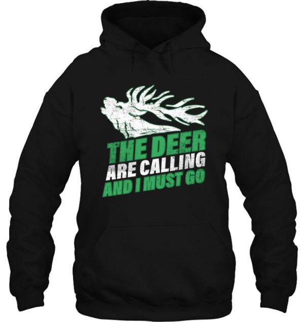 roe deer hunting gift stag hunter buck hunt wild hoodie