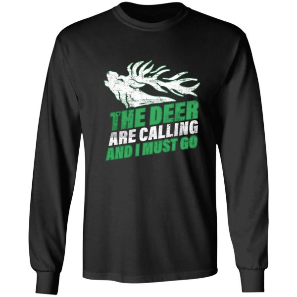 roe deer hunting gift stag hunter buck hunt wild long sleeve