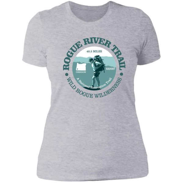 rogue river trail (t) lady t-shirt