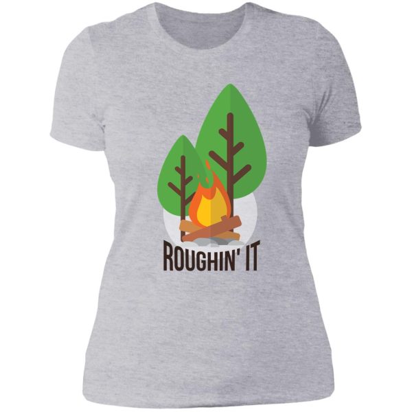 rough in the wild lady t-shirt