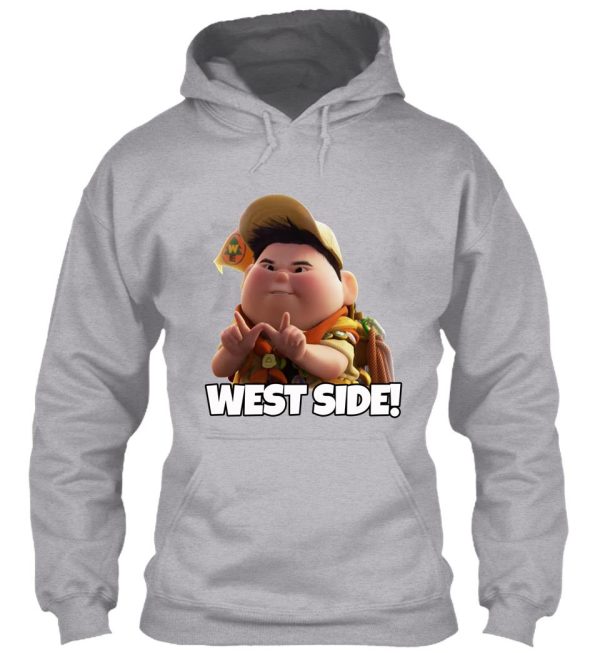 russel west side hoodie