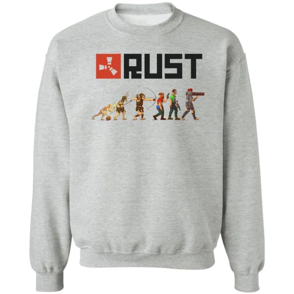 rust evolution sweatshirt