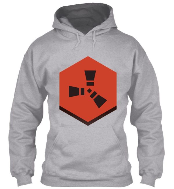 rust logo hoodie