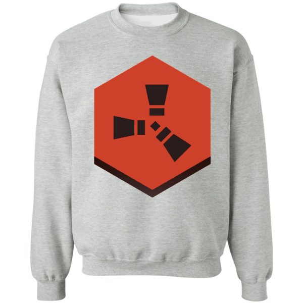 rust logo sweatshirt