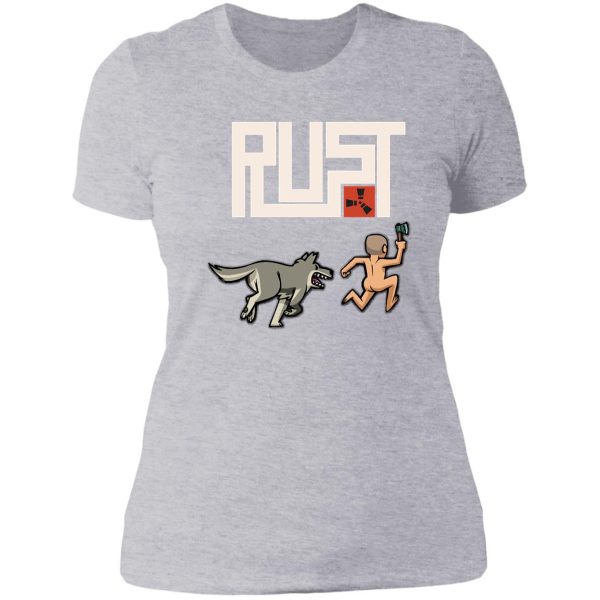 rust players be like lady t-shirt