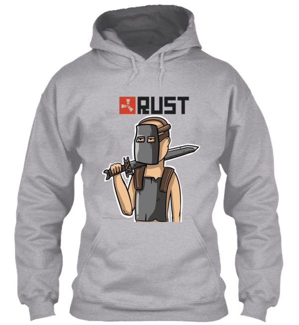 rust warrior hoodie