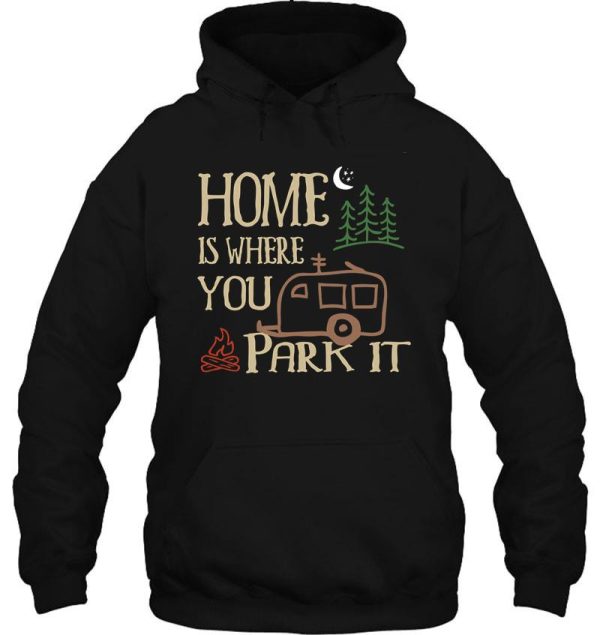 rv camping home hoodie