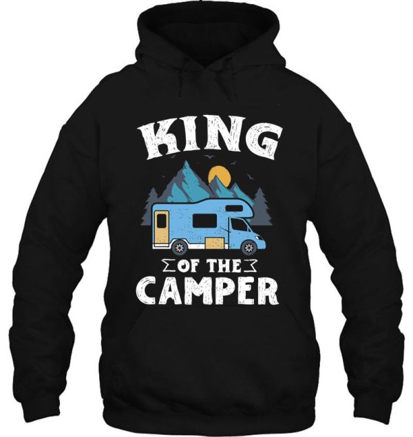 rv fan king camper gift design idea for rv camper fan graphic hoodie