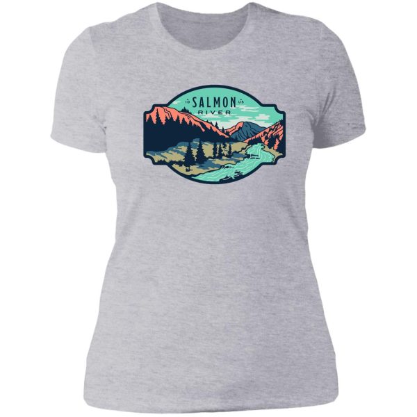 salmon river lady t-shirt