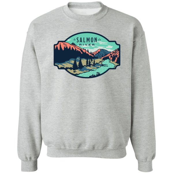 salmon river sweatshirt