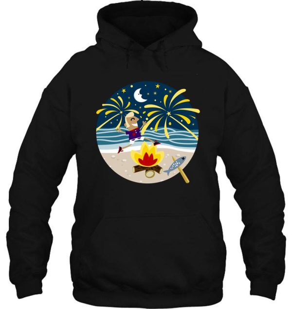 san juan beach party hoodie