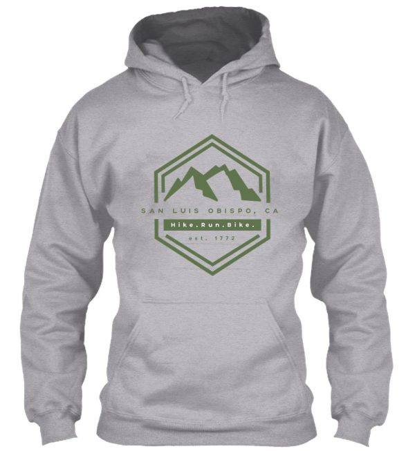 san luis obispo mountains hoodie