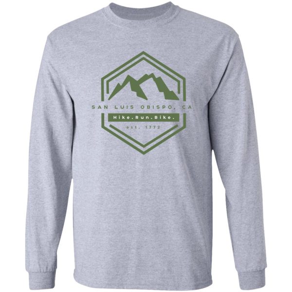 san luis obispo mountains long sleeve