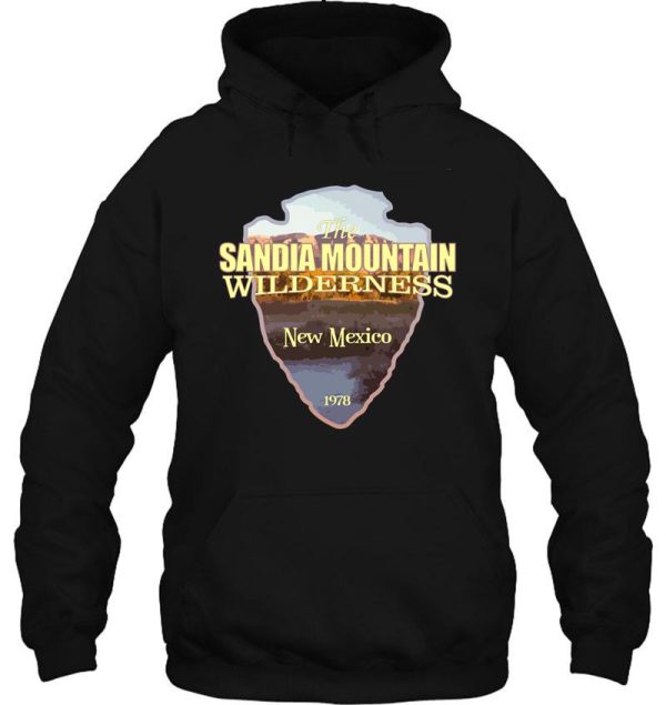 sandia mountain wilderness (arrowhead) hoodie