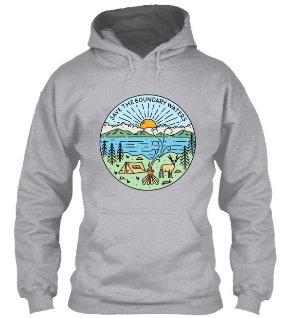 save the boundary waters hoodie