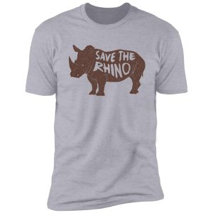 save the rhino shirt