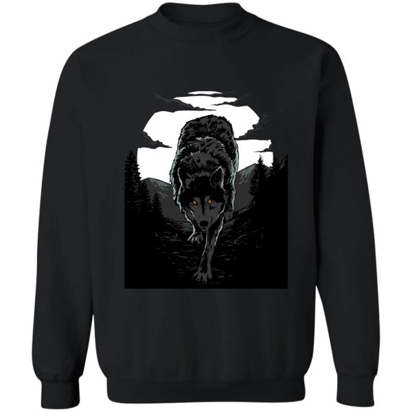 save the wolves wolf lone wolf endangered wolves threatened species wolves protect the wolves of yellowstone wyoming montana sweatshirt