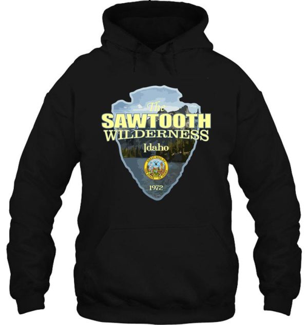 sawtooth wilderness (arrowhead) hoodie