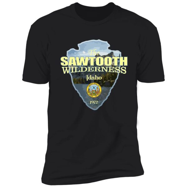 sawtooth wilderness (arrowhead) shirt