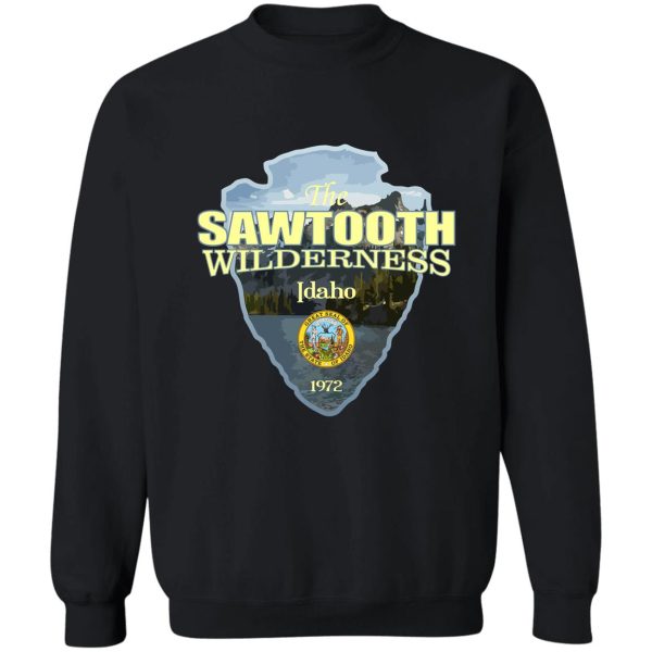 sawtooth wilderness (arrowhead) sweatshirt