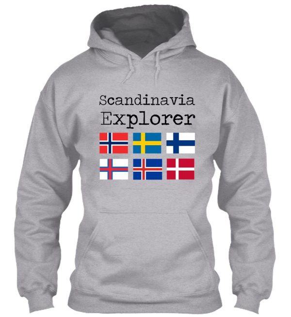 scandinavia explorer hoodie