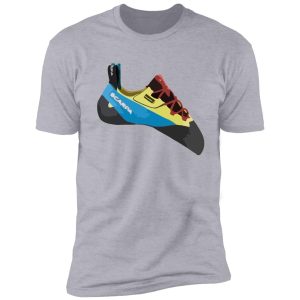 scarpa chimera climbing shoe vector painting shirt