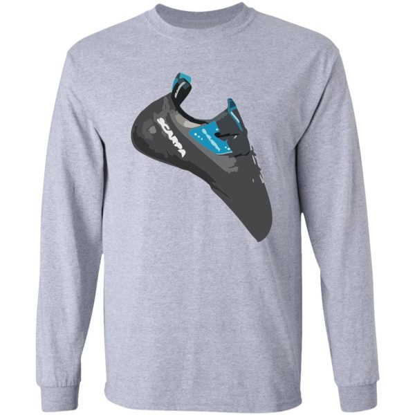 scarpa chimera rock climbing shoe vector painting long sleeve