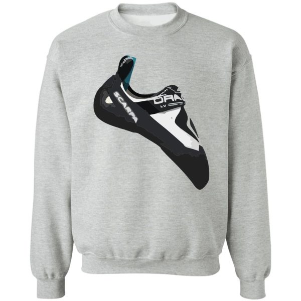 scarpa drago lv cimbing shoe vector painting sweatshirt