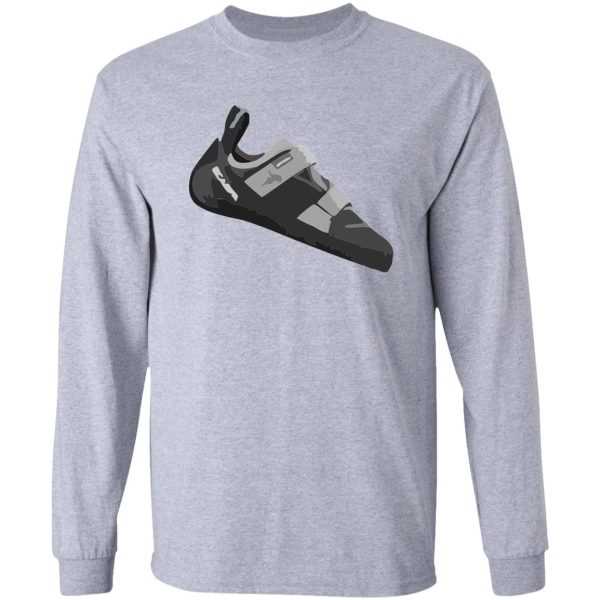 scarpa origin climbing shoe vector painting long sleeve