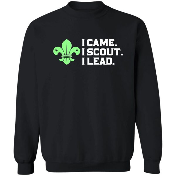 scout leader scouting fleur de lis sweatshirt