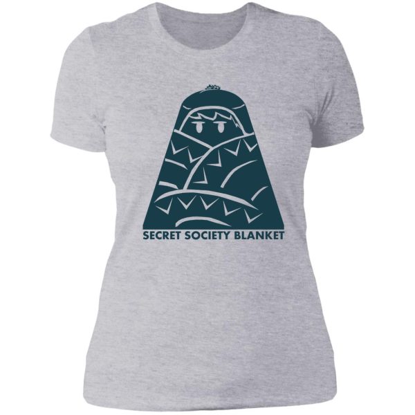 secret society blanket logo lady t-shirt