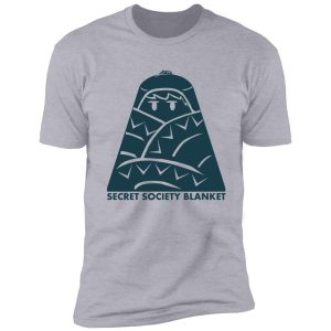 secret society blanket logo shirt