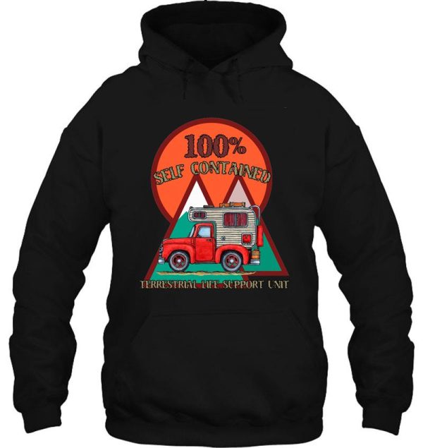 self contained truck camper hoodie