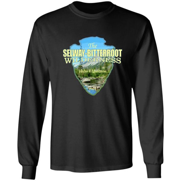 selway-bitterroot wilderness (arrowhead) long sleeve