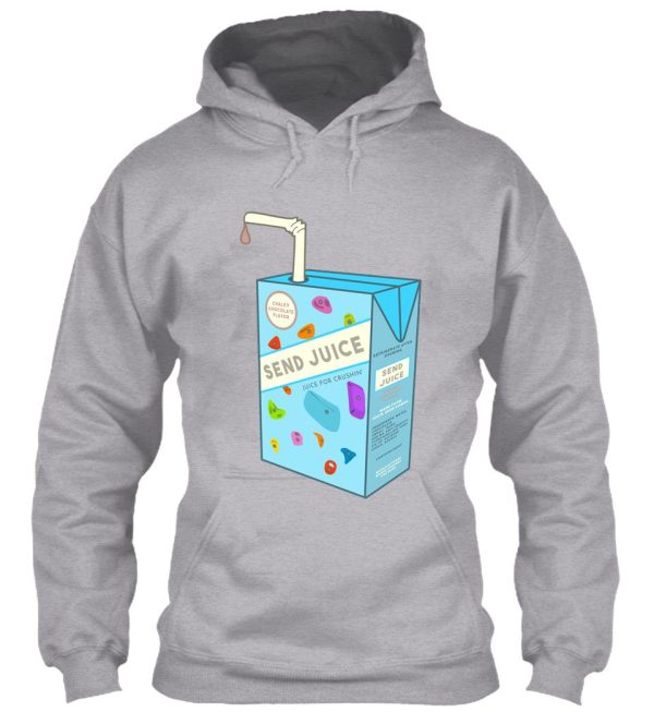 send juice - chalky chocolate hoodie