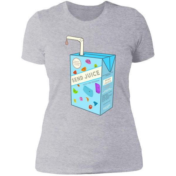 send juice - chalky chocolate lady t-shirt